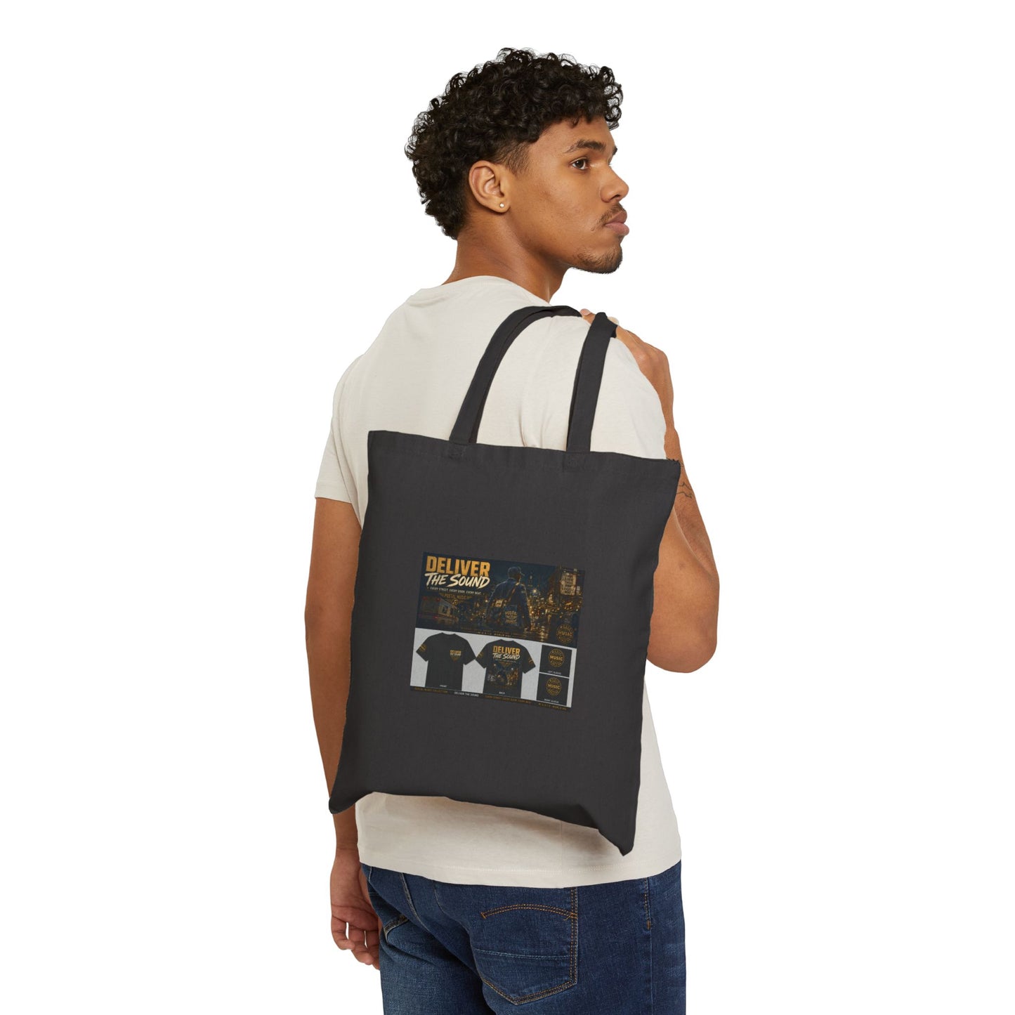 Postal Music — Deliver the Sound — Canvas Tote