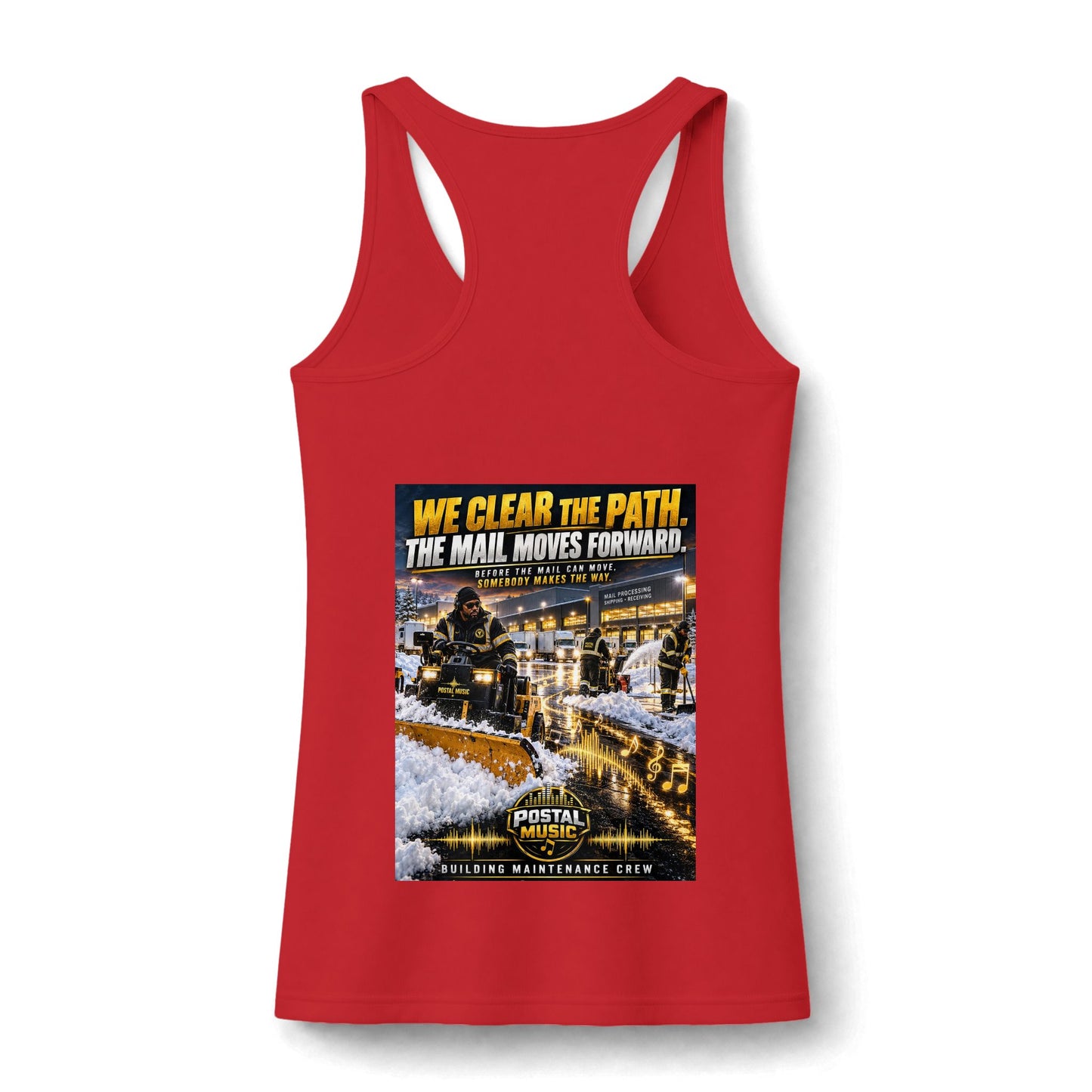 Postal Music - We Clear the Path - Women's Performance Tank