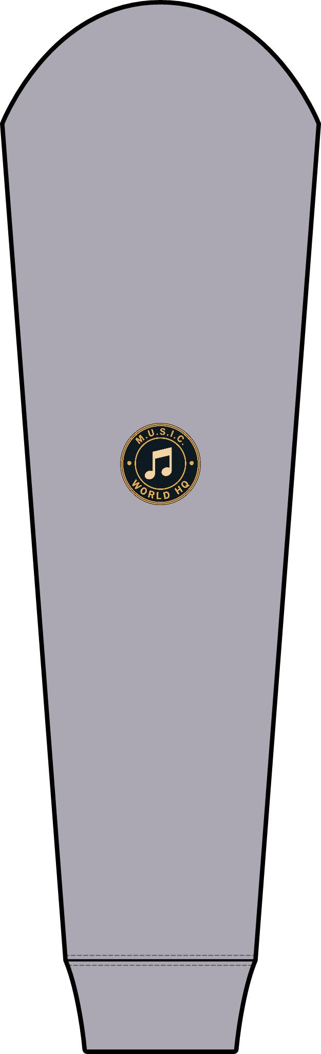 Postal Music - Level 7 Keeps the Rhythm Clean - Full-Zip Fleece Hoodie