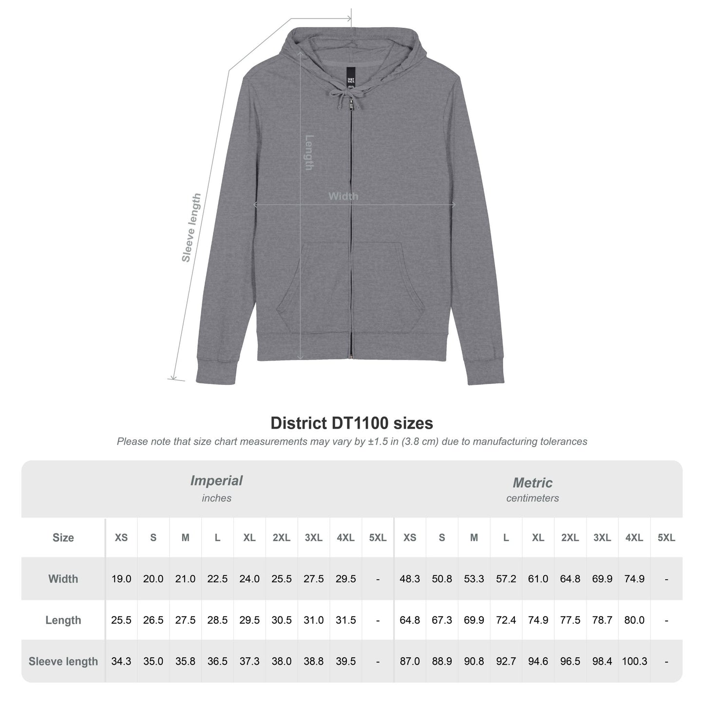 Postal Music — Deliver the Sound — Full-Zip Hoodie