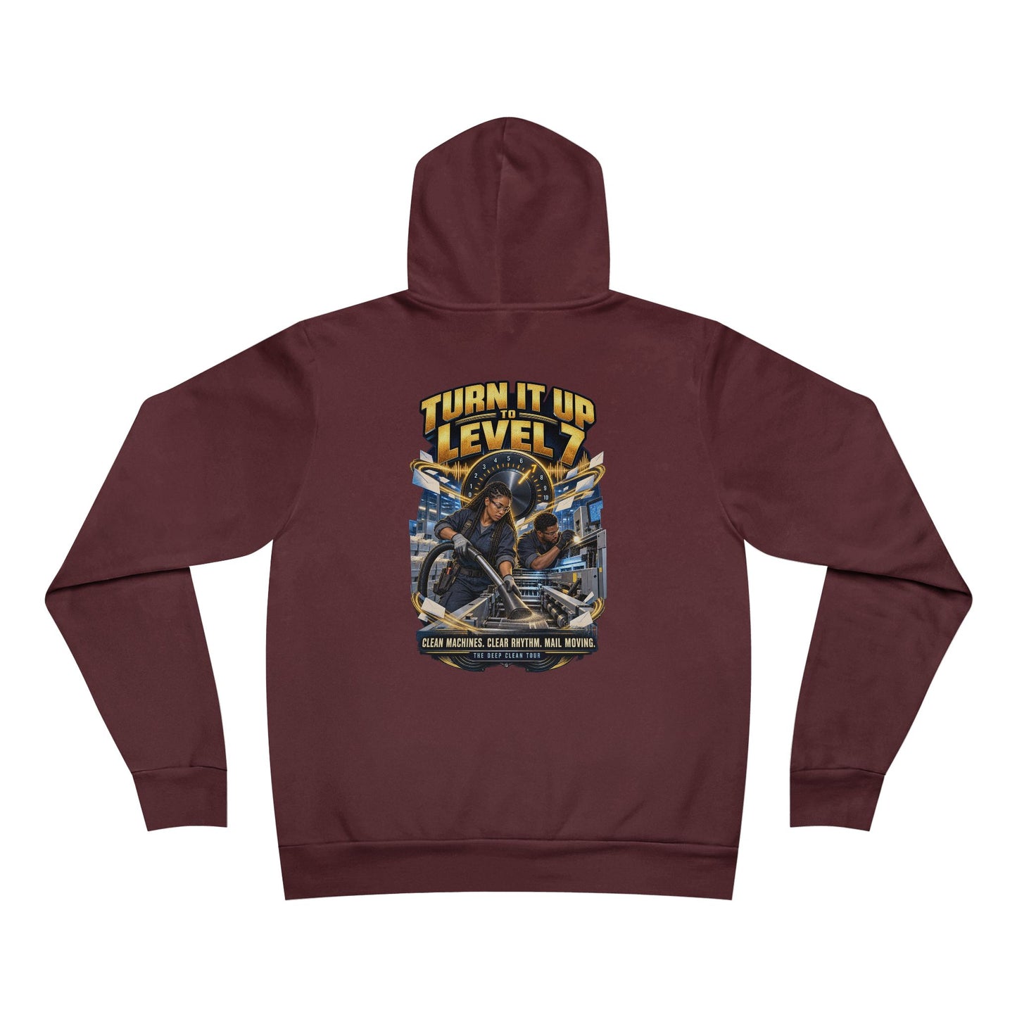 Postal Music - Turn It Up to Level 7 - Two-Piece Jogger Set - Hoodie