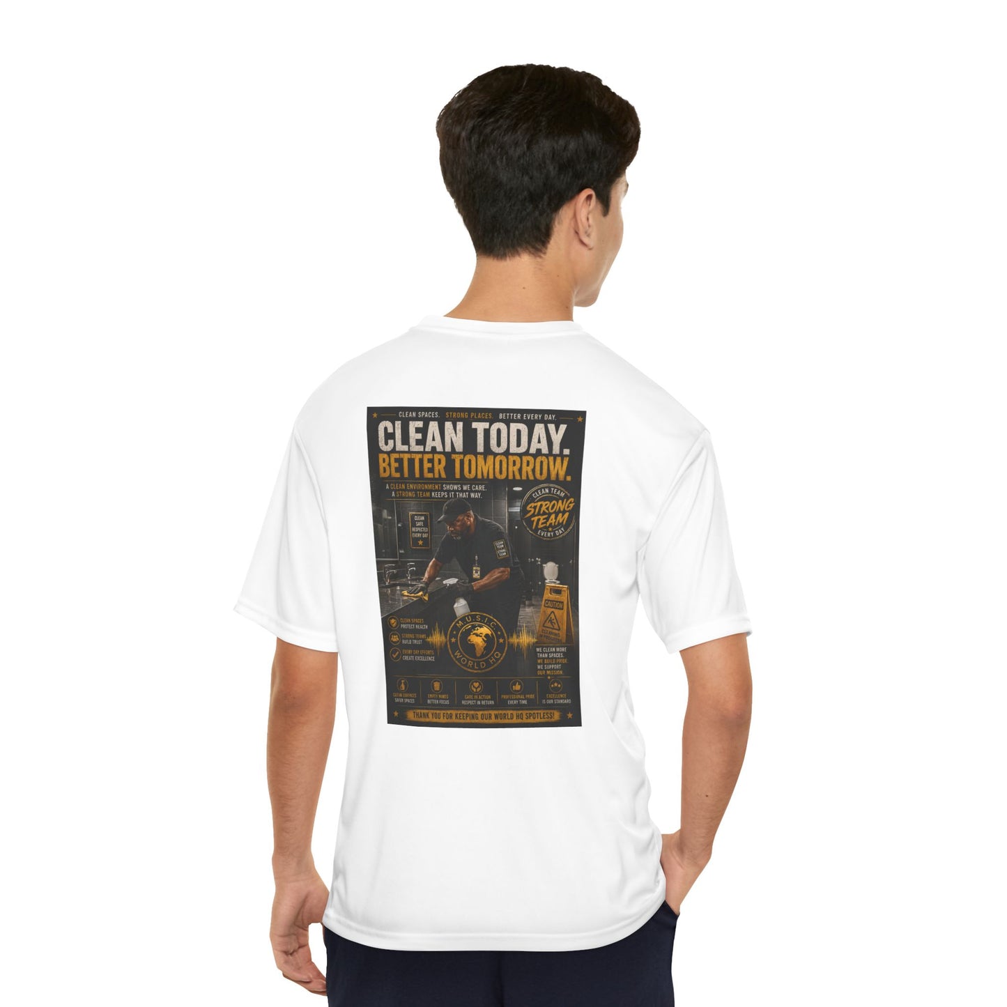 Clean Today. Better Tomorrow. — Performance T-Shirt Dri-Fit