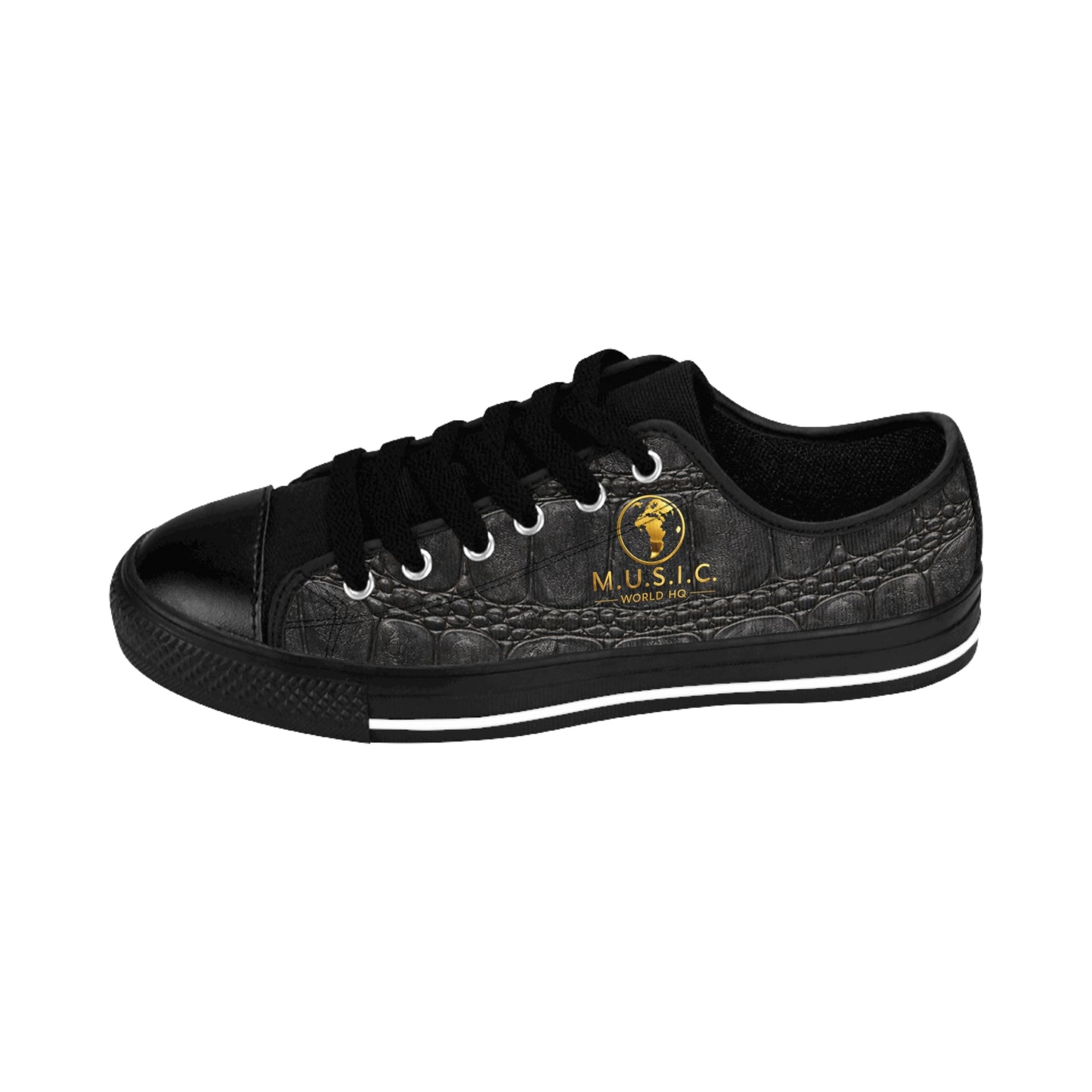 Wild by Design™ — Alligator Print Low-Top Sneakers | M.U.S.I.C. World HQ