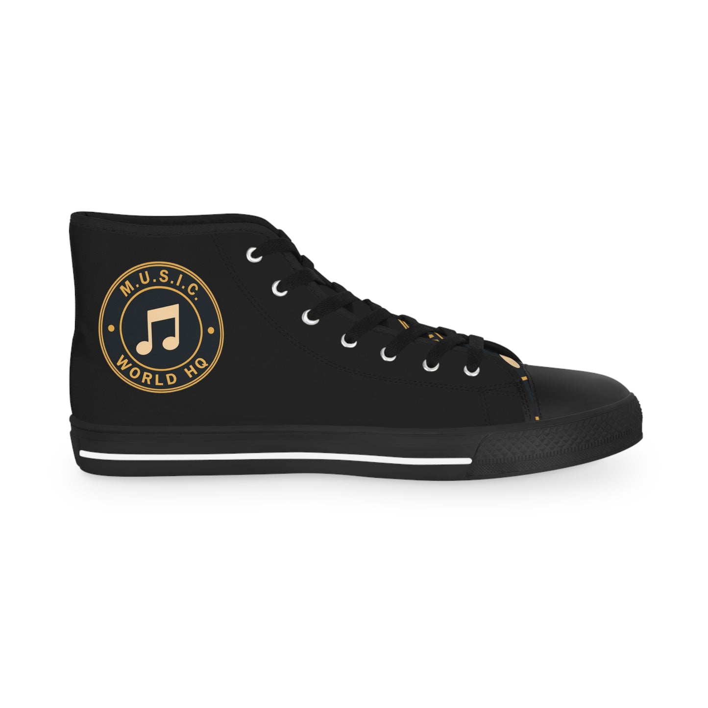 Postal Music - Turn It Up to Level 7 - High-Top Sneakers