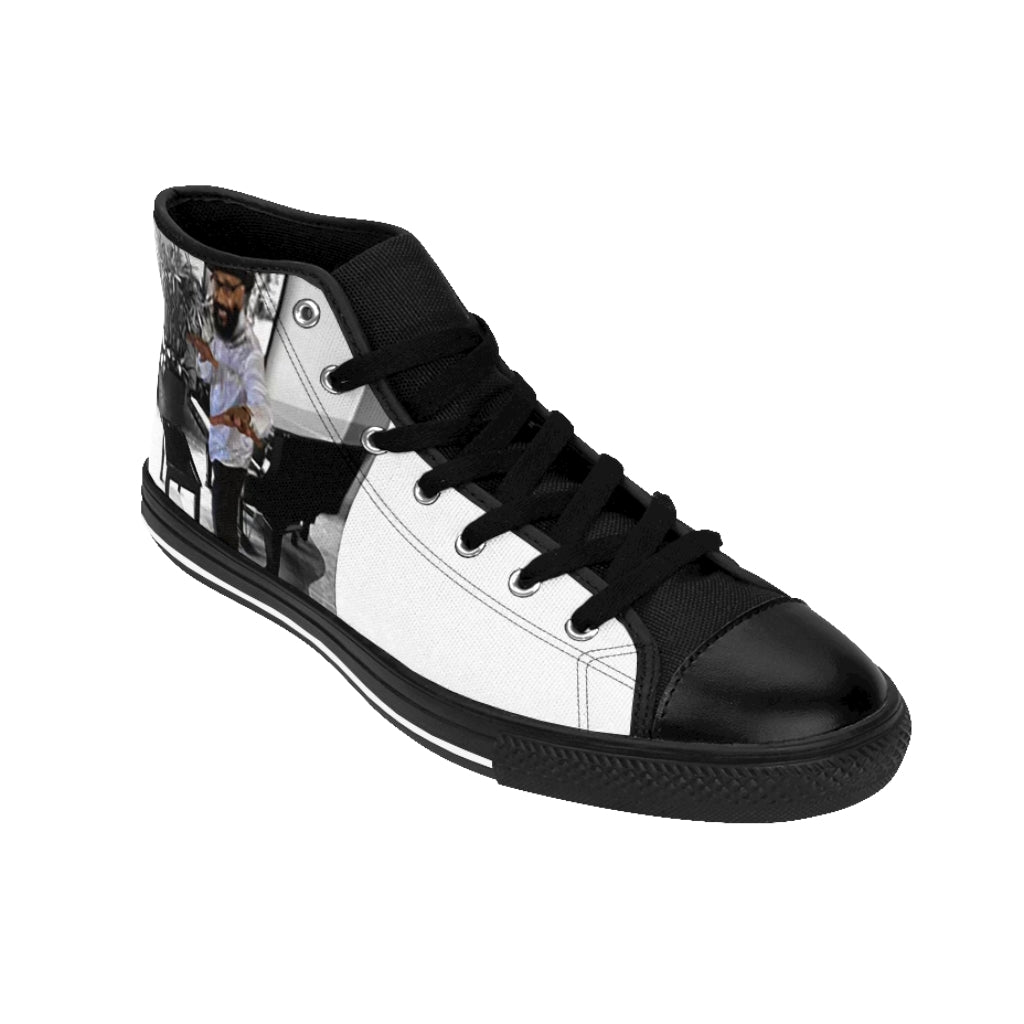M.U.S.I.C. World HQ Men's High-top Sneakers