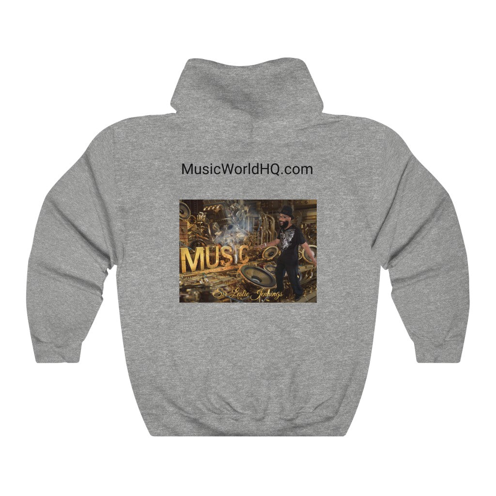 M.U.S.I.C. World HQ Unisex Heavy Blend™ Hooded Sweatshirt