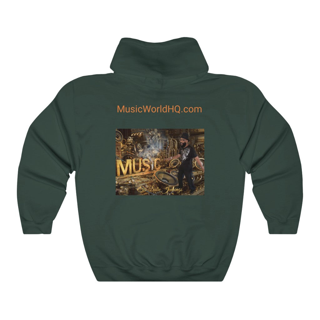 M.U.S.I.C. World HQ Unisex Heavy Blend™ Hooded Sweatshirt