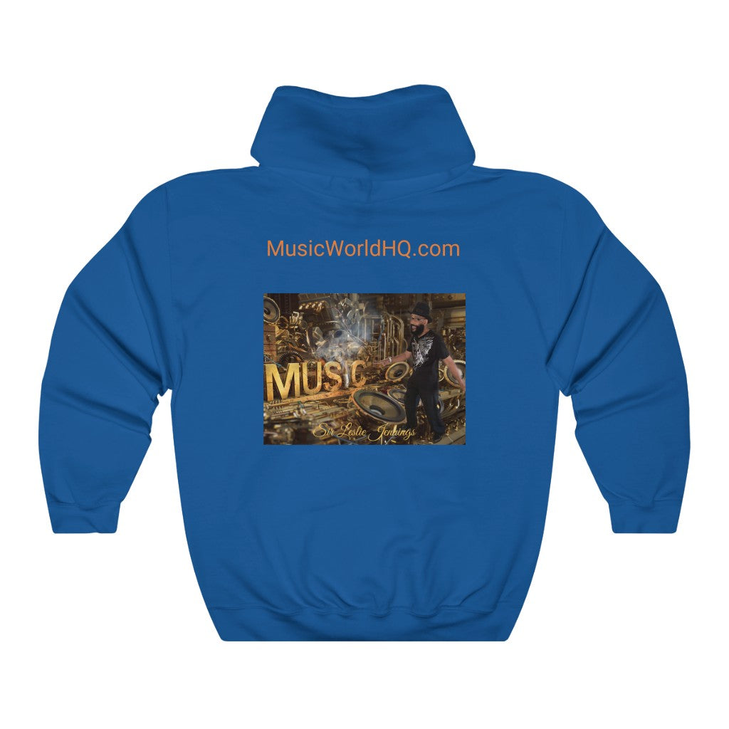 M.U.S.I.C. World HQ Unisex Heavy Blend™ Hooded Sweatshirt