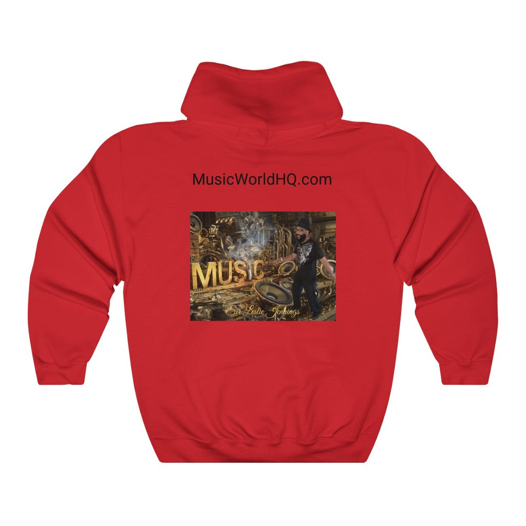 M.U.S.I.C. World HQ Unisex Heavy Blend™ Hooded Sweatshirt