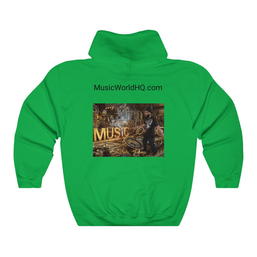 M.U.S.I.C. World HQ Unisex Heavy Blend™ Hooded Sweatshirt