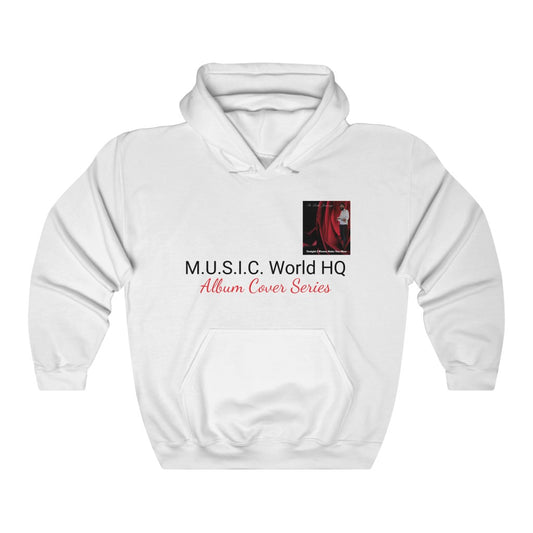 M.U.S.I.C. World HQ Album Cover Series Unisex Heavy Blend™ Hooded Sweatshirt
