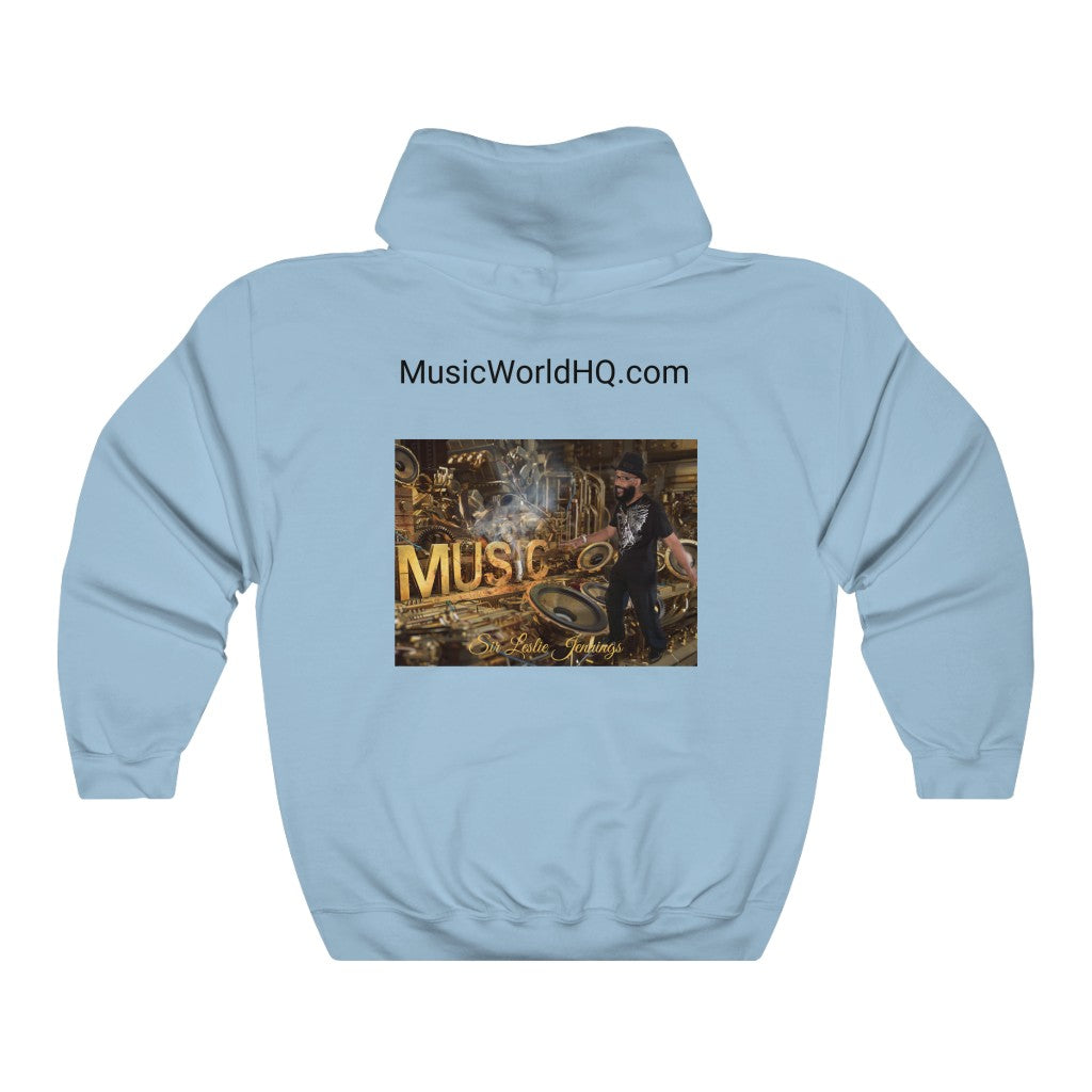M.U.S.I.C. World HQ Unisex Heavy Blend™ Hooded Sweatshirt