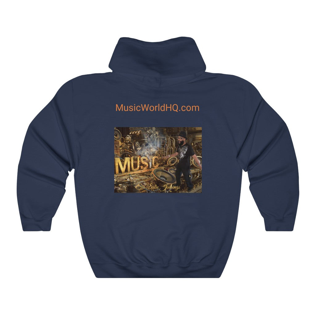 M.U.S.I.C. World HQ Unisex Heavy Blend™ Hooded Sweatshirt