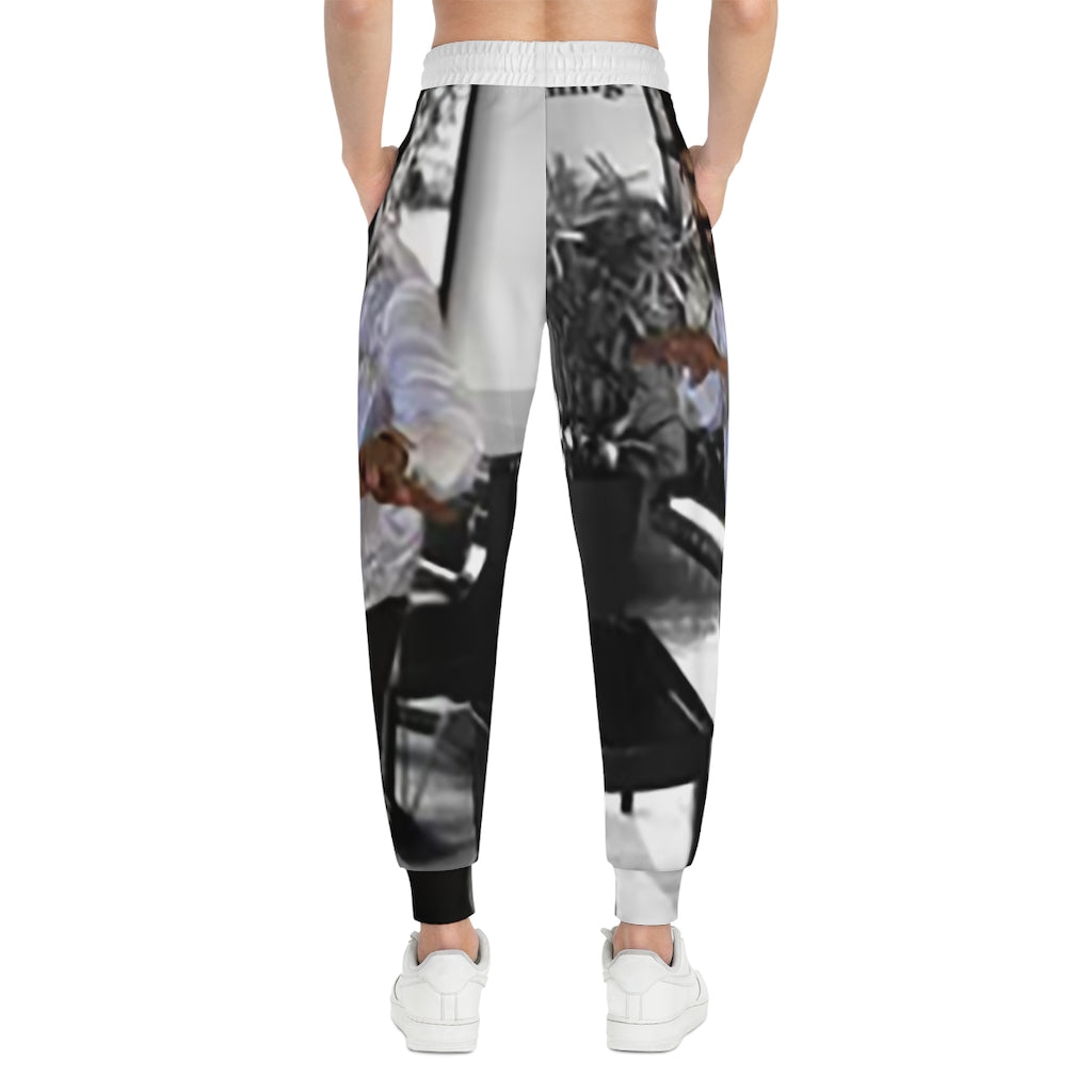 M.U.S.I.C. World HQ Album Cover Series Athletic Joggers (AOP)