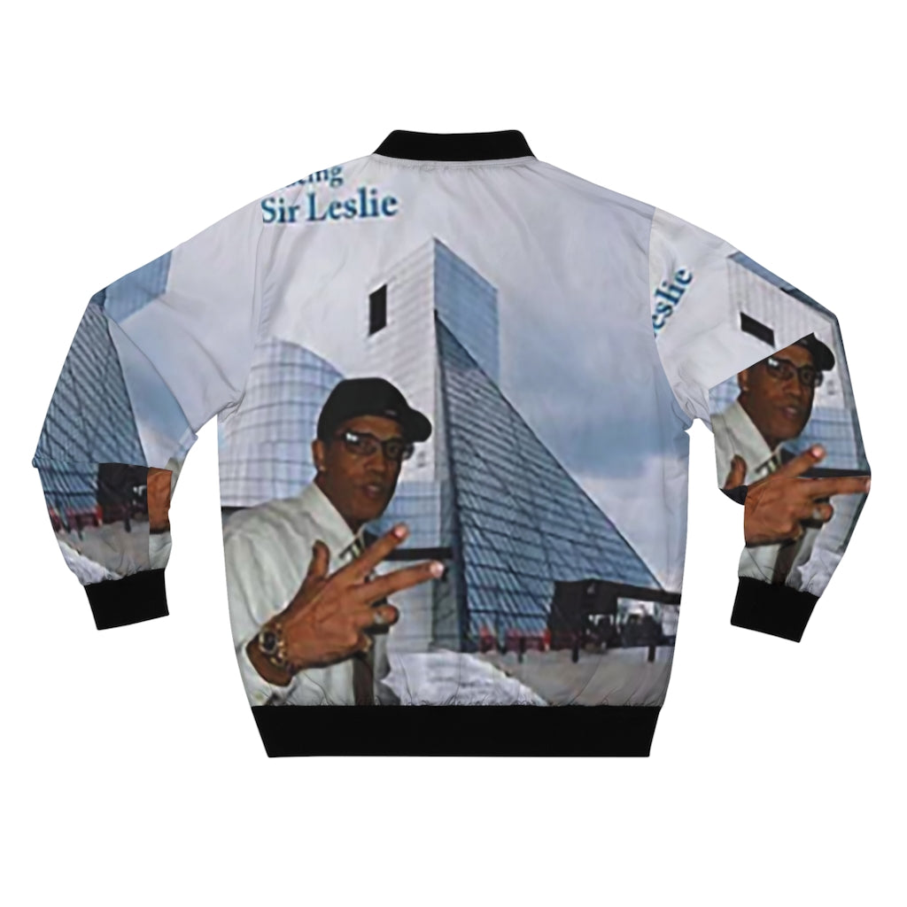 M.U.S.I.C. World HQ Album Cover Series Men's AOP Bomber Jacket