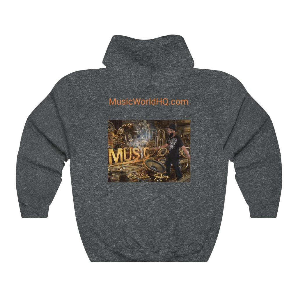 M.U.S.I.C. World HQ Unisex Heavy Blend™ Hooded Sweatshirt