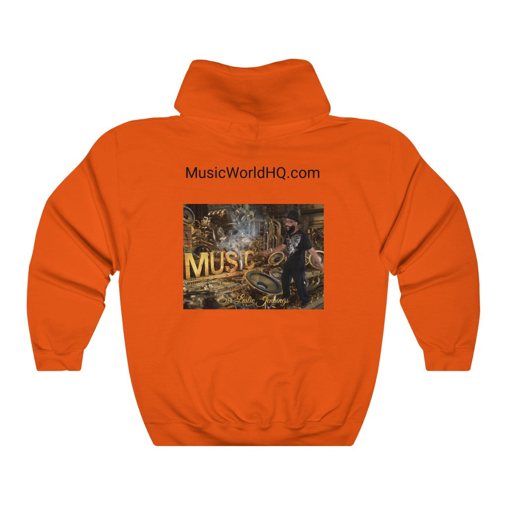 M.U.S.I.C. World HQ Unisex Heavy Blend™ Hooded Sweatshirt