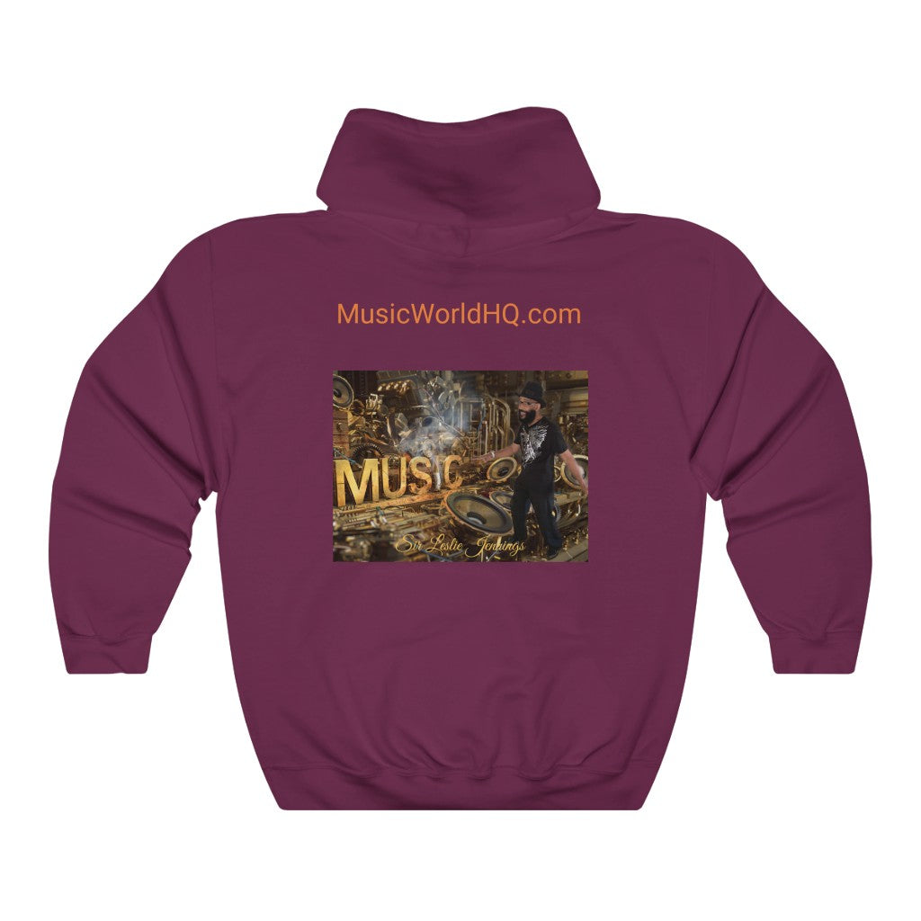 M.U.S.I.C. World HQ Unisex Heavy Blend™ Hooded Sweatshirt