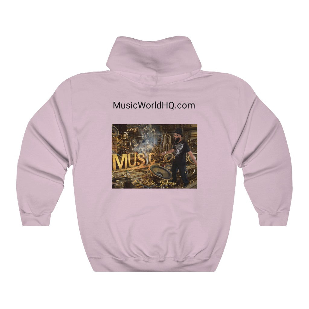 M.U.S.I.C. World HQ Unisex Heavy Blend™ Hooded Sweatshirt
