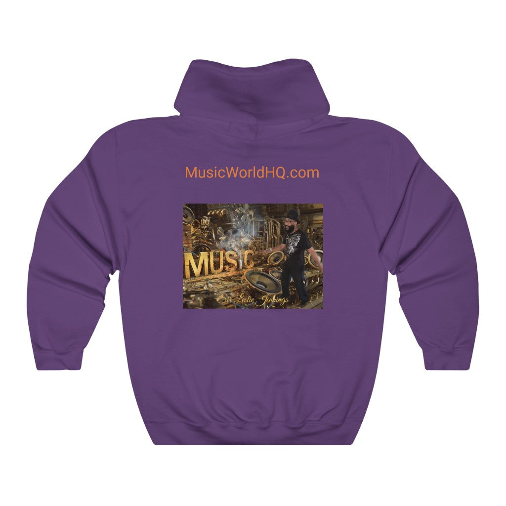 M.U.S.I.C. World HQ Unisex Heavy Blend™ Hooded Sweatshirt