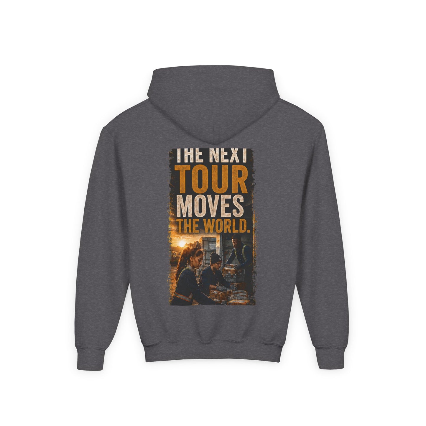 Postal Music — The Next Tour Youth Hoodie