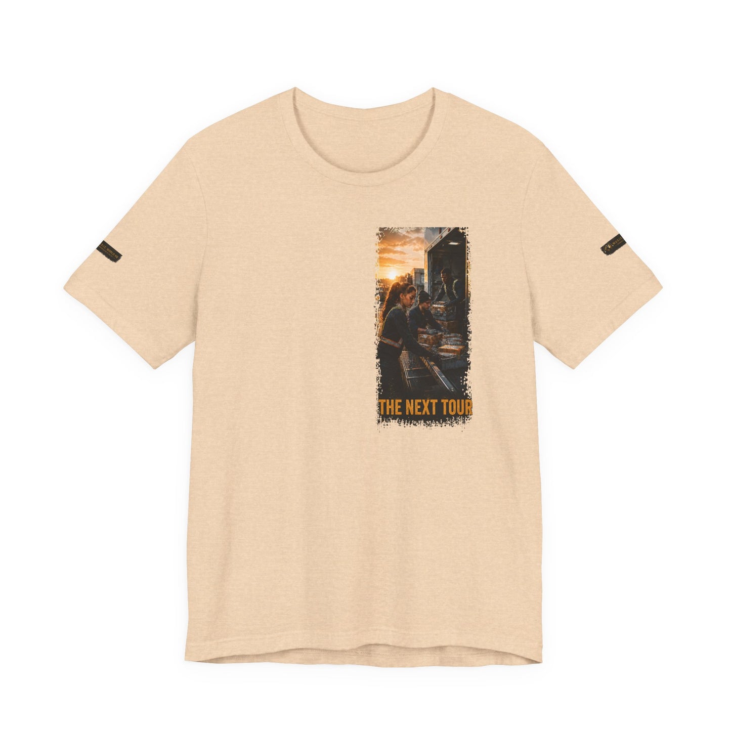 Postal Music — The Next Tour Premium Unisex T-Shirt — Color Group 6 of 11