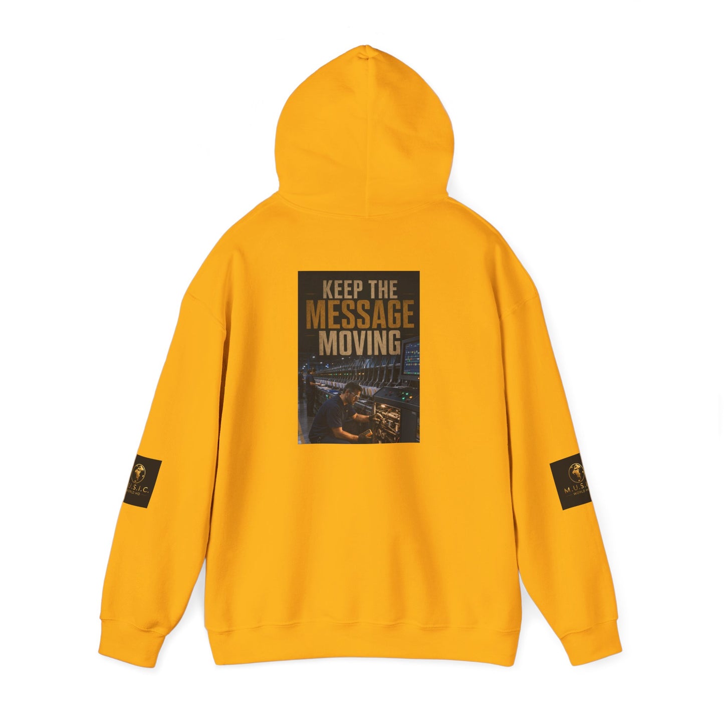 Postal Music — Keep the Message Moving — Core Pullover Hoodie