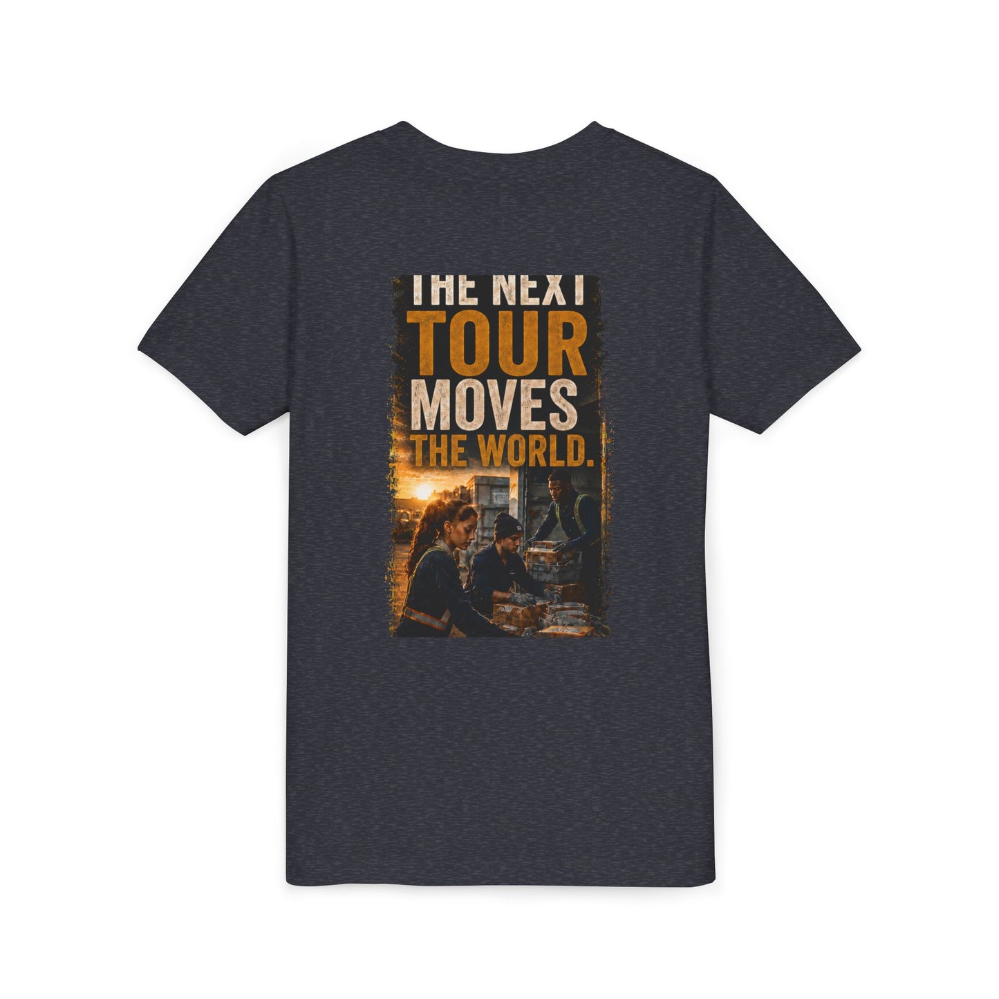 Postal Music — The Next Tour Youth T-Shirt — Color Group 1 of 2