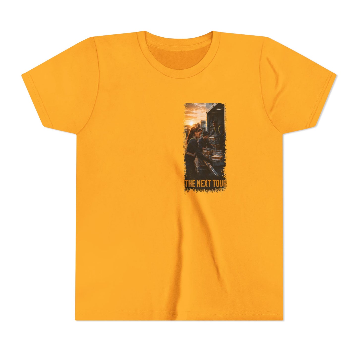 Postal Music — The Next Tour Youth T-Shirt — Color Group 1 of 2