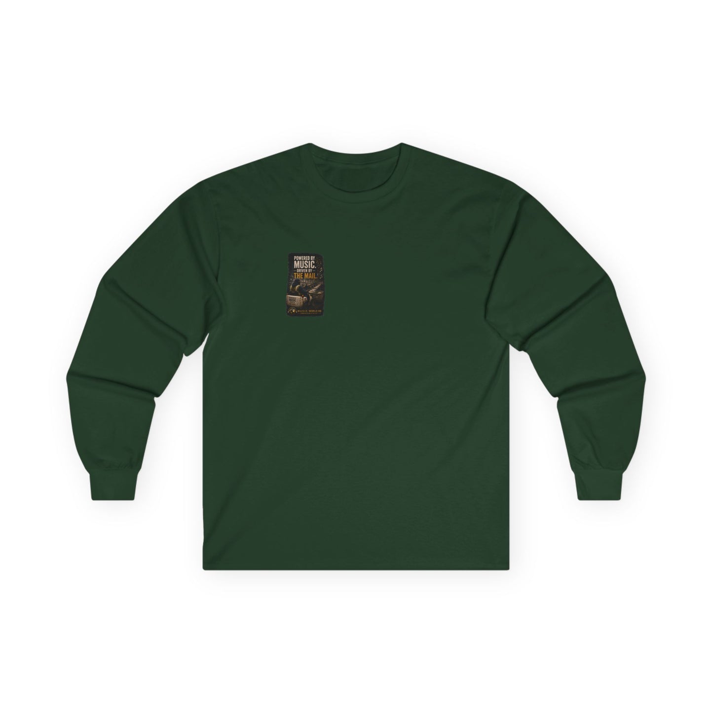 Postal Music - Powered by Music Long Sleeve Tee