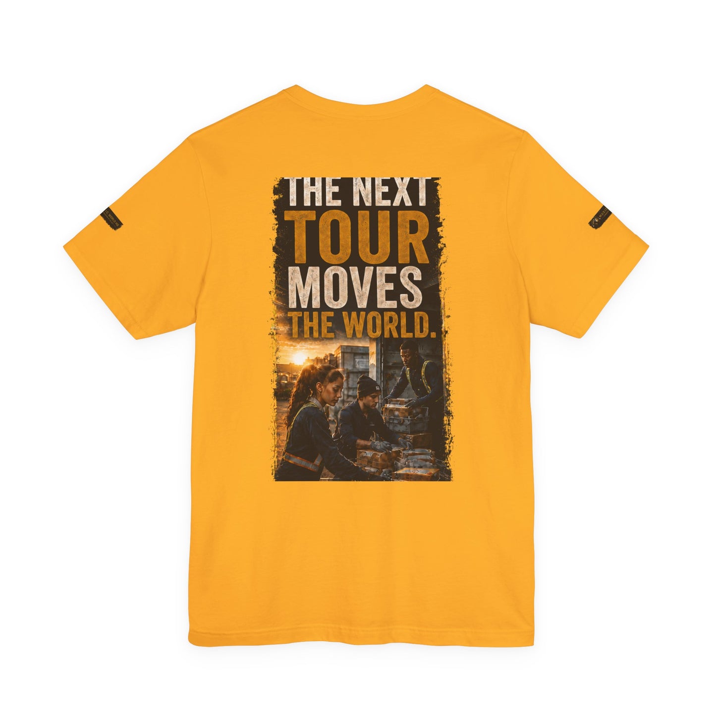 Postal Music — The Next Tour Premium Unisex T-Shirt — Color Group 3 of 11