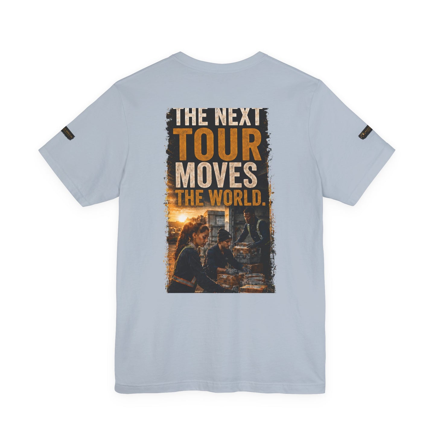 Postal Music — The Next Tour Premium Unisex T-Shirt — Color Group 7 of 11