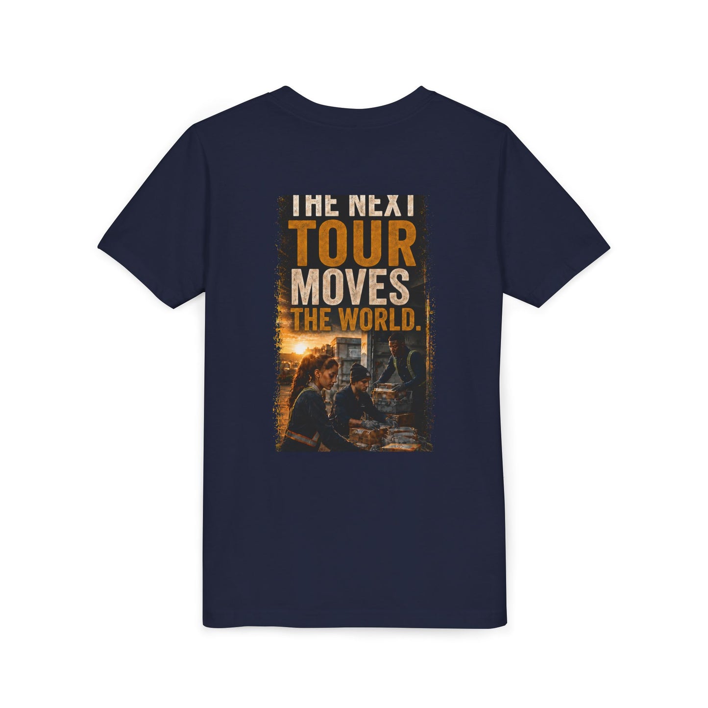 Postal Music — The Next Tour Youth T-Shirt — Color Group 1 of 2
