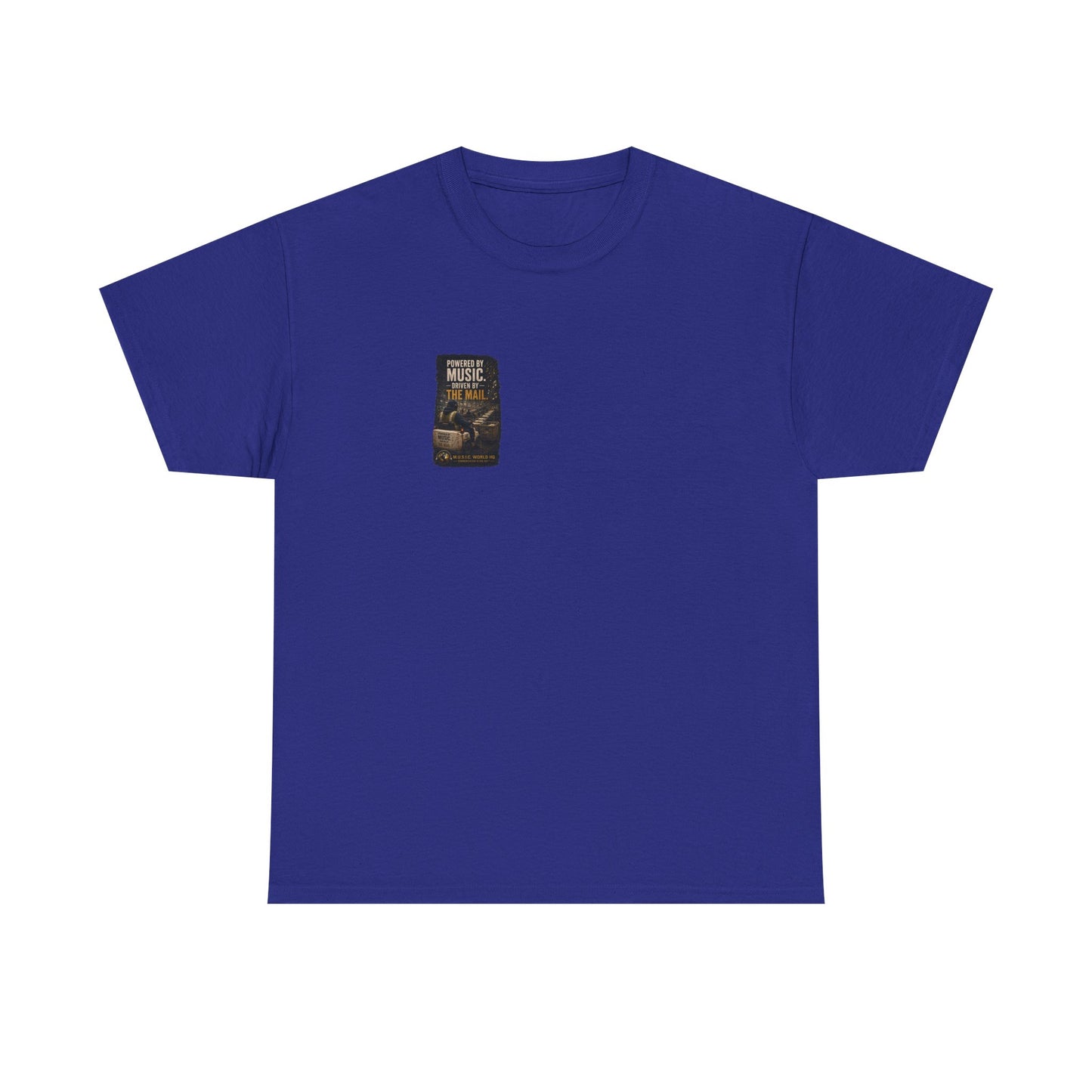 Postal Music - Powered by Music Premium T-Shirt - Colorways B