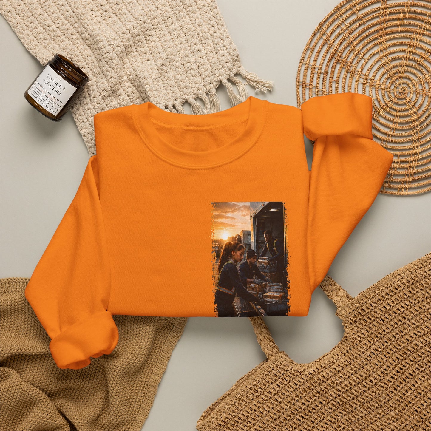 Postal Music — The Next Tour Core Crewneck Sweatshirt — Color Group 3 of 3