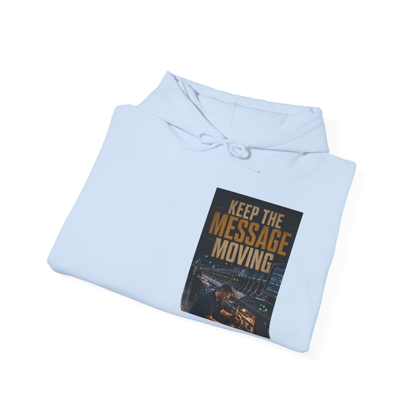Postal Music — Keep the Message Moving — Core Pullover Hoodie