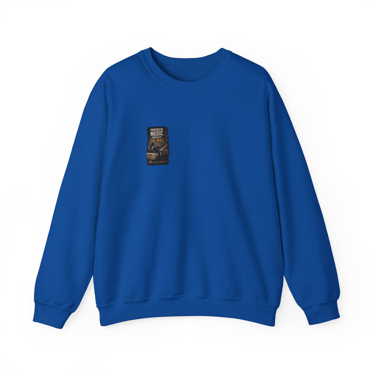 Postal Music - Powered by Music Crewneck Sweatshirt - Colorways C