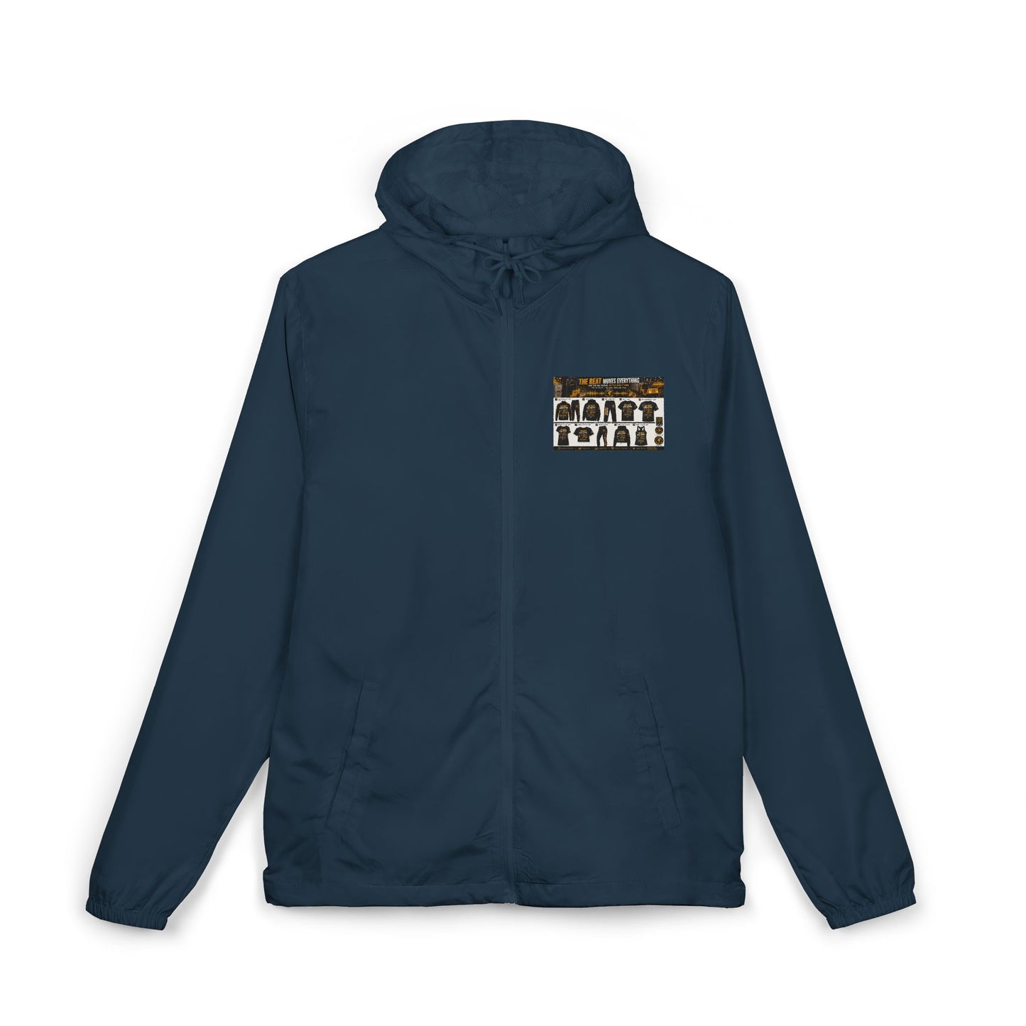 The Beat Moves Everything — Men's Track Jacket | Postal Music