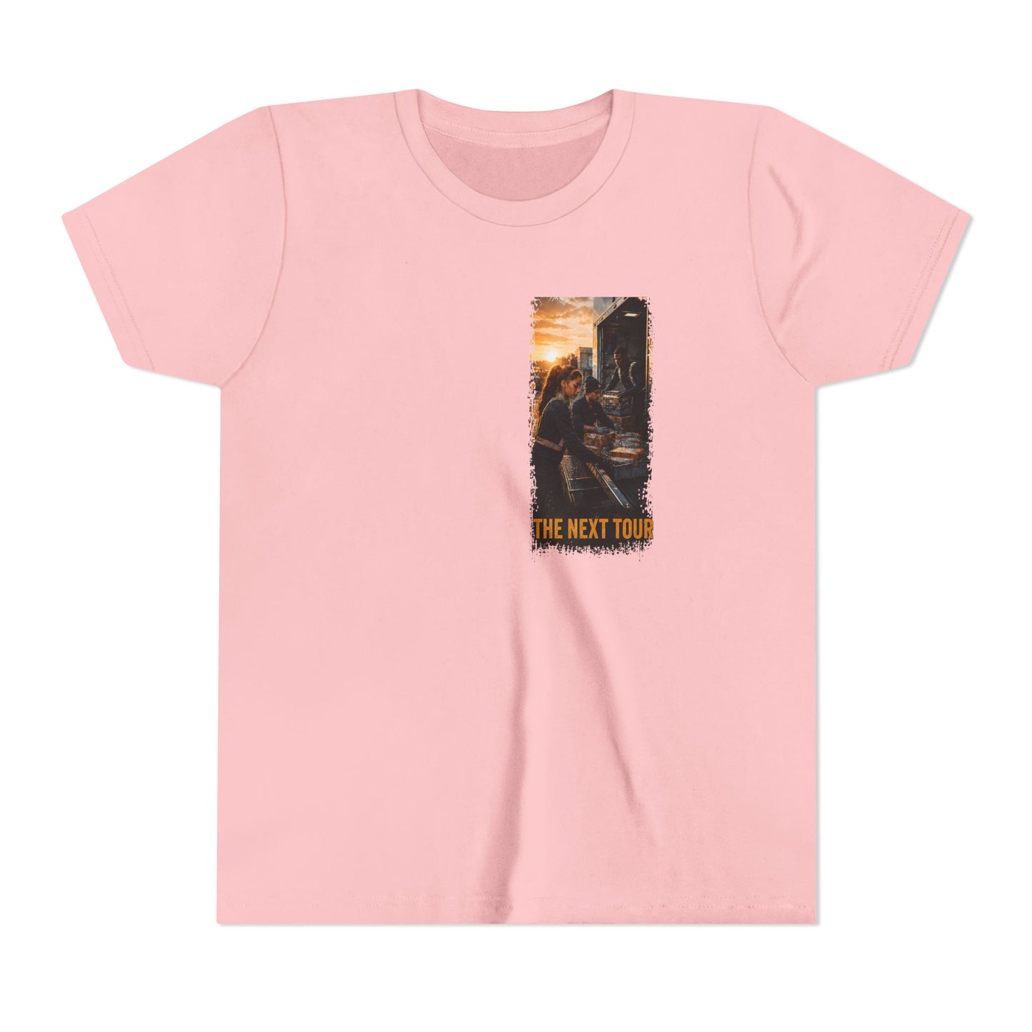 Postal Music — The Next Tour Youth T-Shirt — Color Group 1 of 2