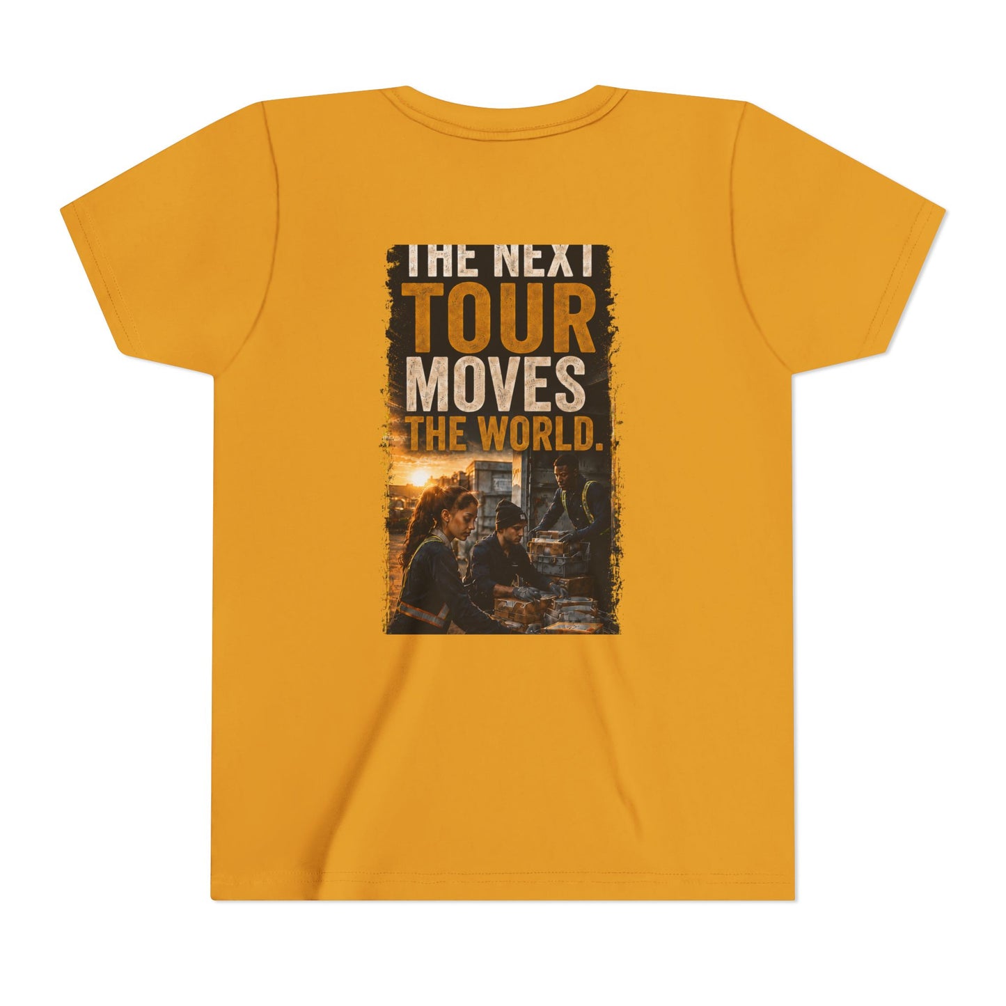 Postal Music — The Next Tour Youth T-Shirt — Color Group 1 of 2