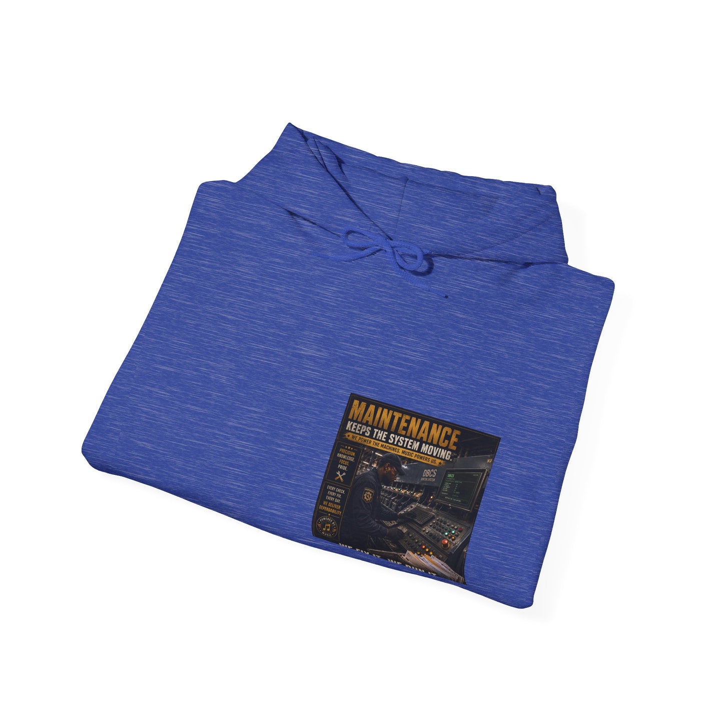 Postal Music — Maintenance Keeps the System Moving — Core Pullover Hoodie