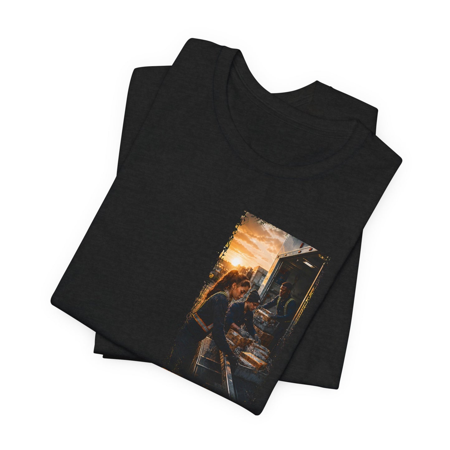 Postal Music — The Next Tour Premium Unisex T-Shirt — Color Group 10 of 11