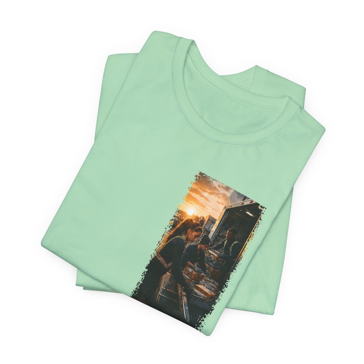 Postal Music — The Next Tour Premium Unisex T-Shirt — Color Group 8 of 11