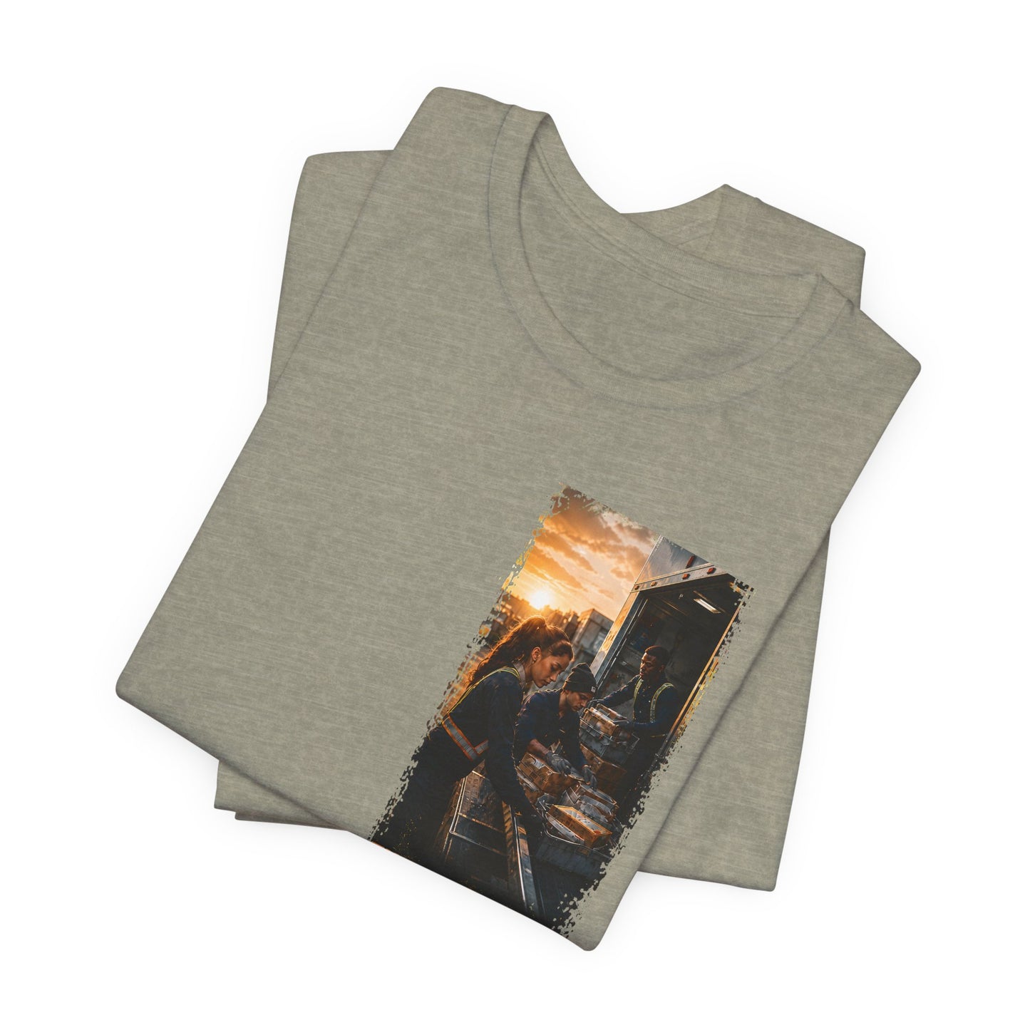 Postal Music — The Next Tour Premium Unisex T-Shirt — Color Group 7 of 11