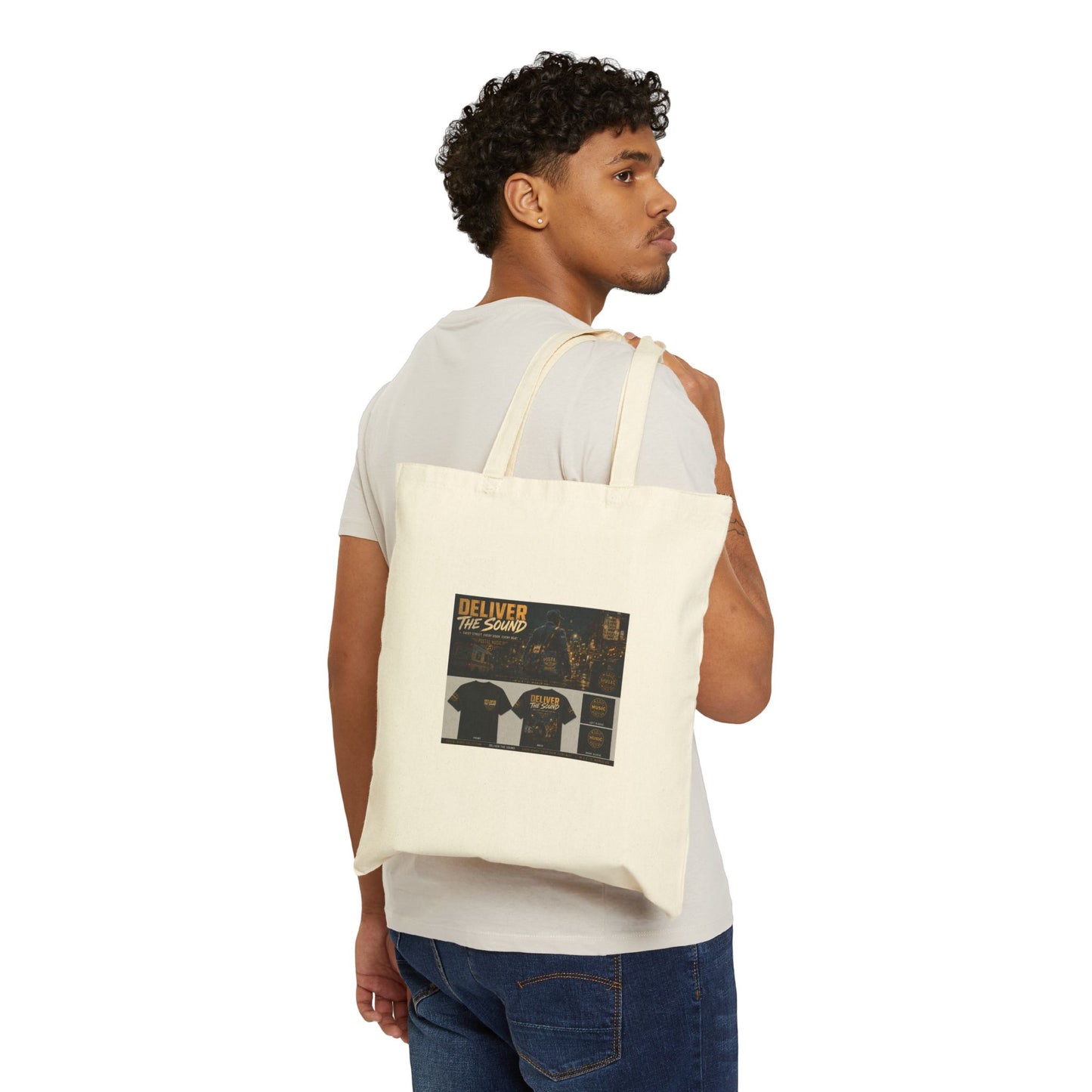 Postal Music — Deliver the Sound — Canvas Tote