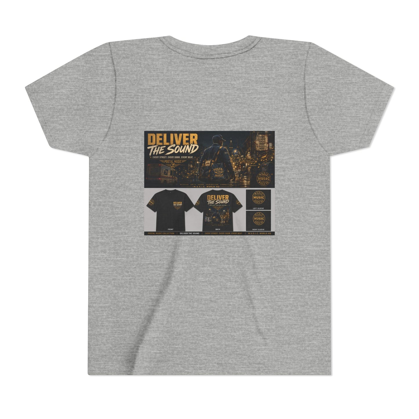 Postal Music — Deliver the Sound — Youth T-Shirt