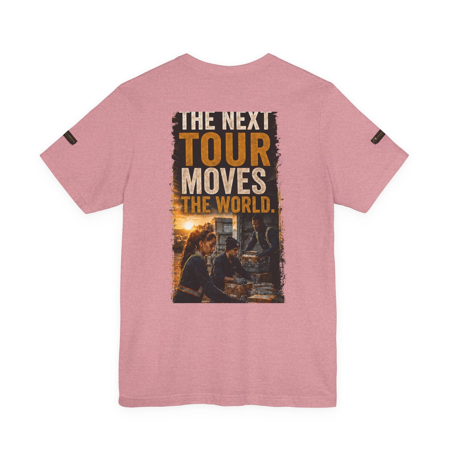 Postal Music — The Next Tour Premium Unisex T-Shirt — Color Group 5 of 11