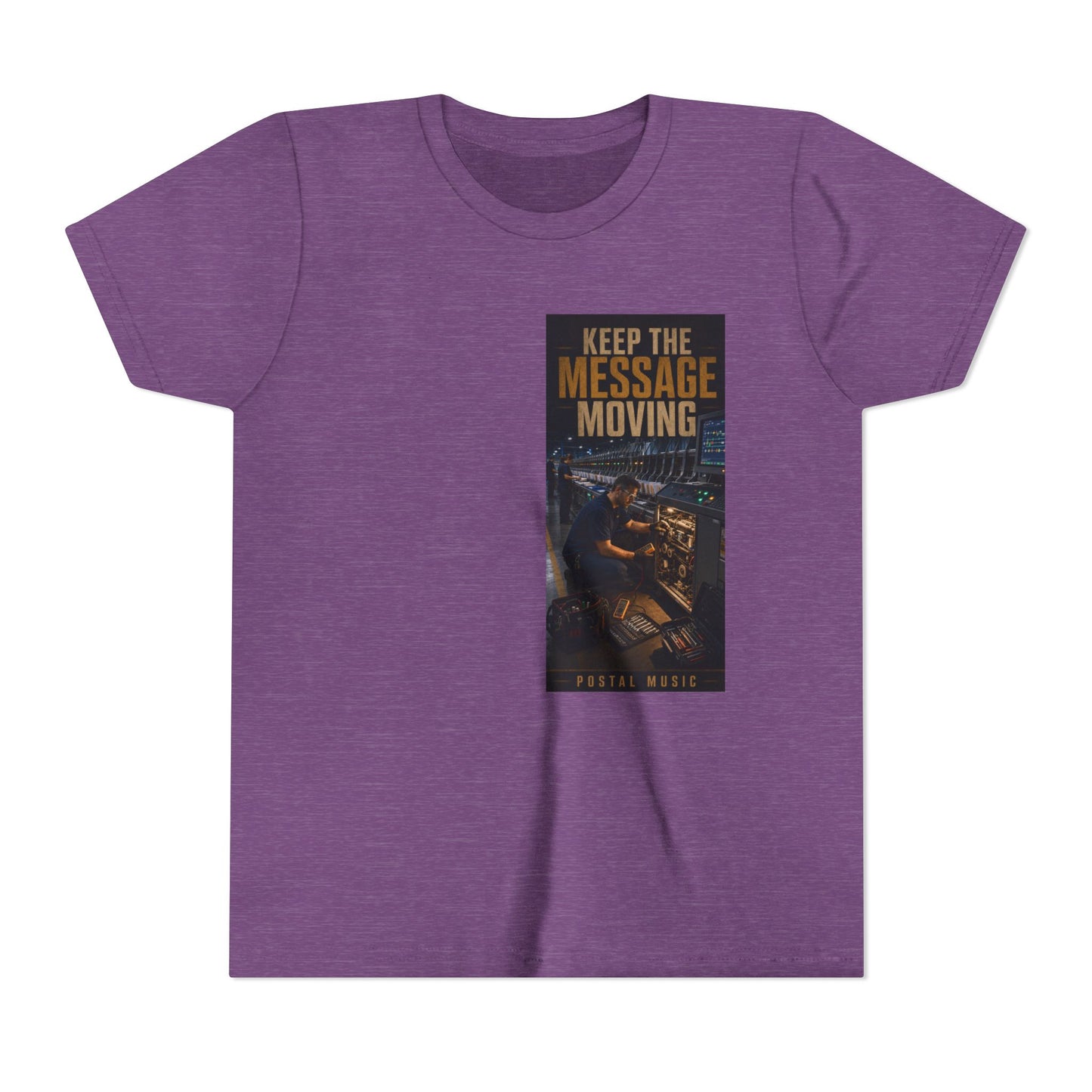 Postal Music — Keep the Message Moving — Youth T-Shirt