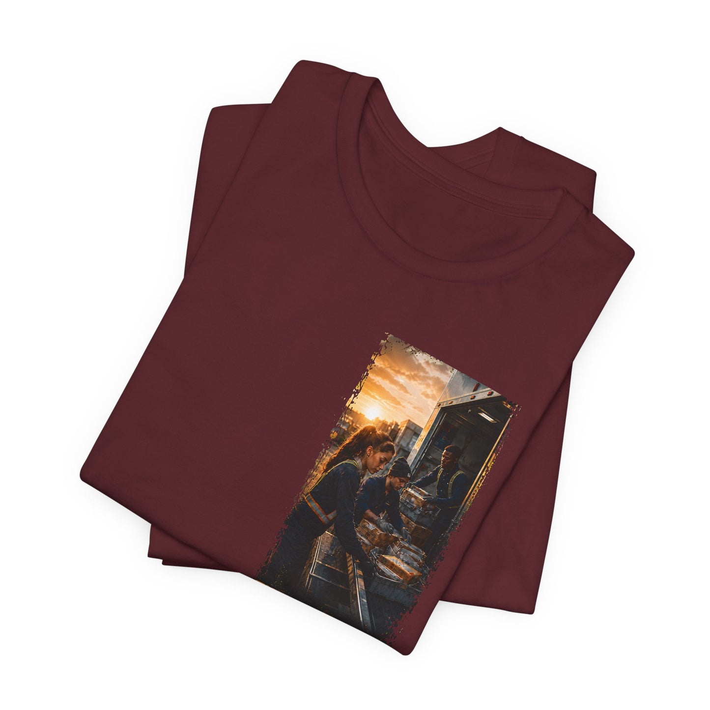 Postal Music — The Next Tour Premium Unisex T-Shirt — Color Group 8 of 11
