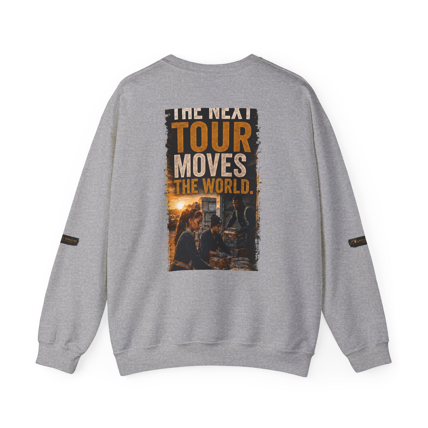 Postal Music — The Next Tour Core Crewneck Sweatshirt — Color Group 3 of 3
